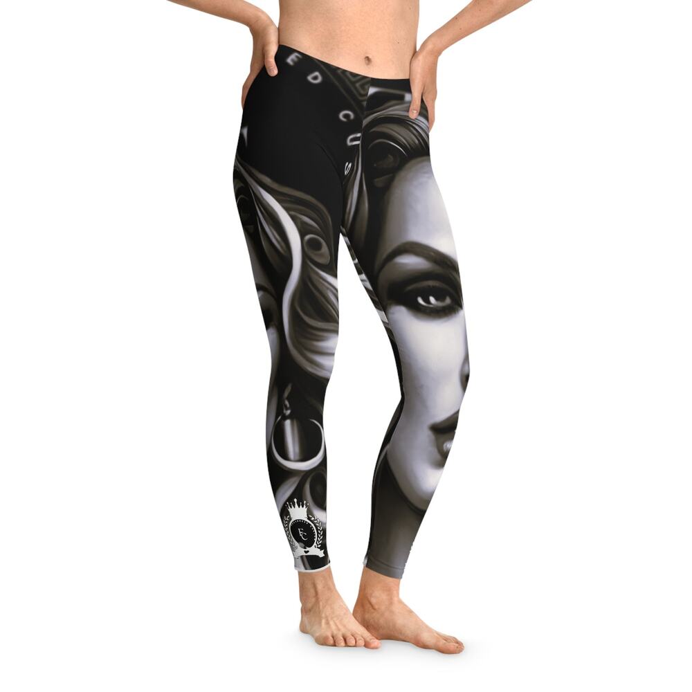 kokorepublic Stretchy Leggings (AOP)